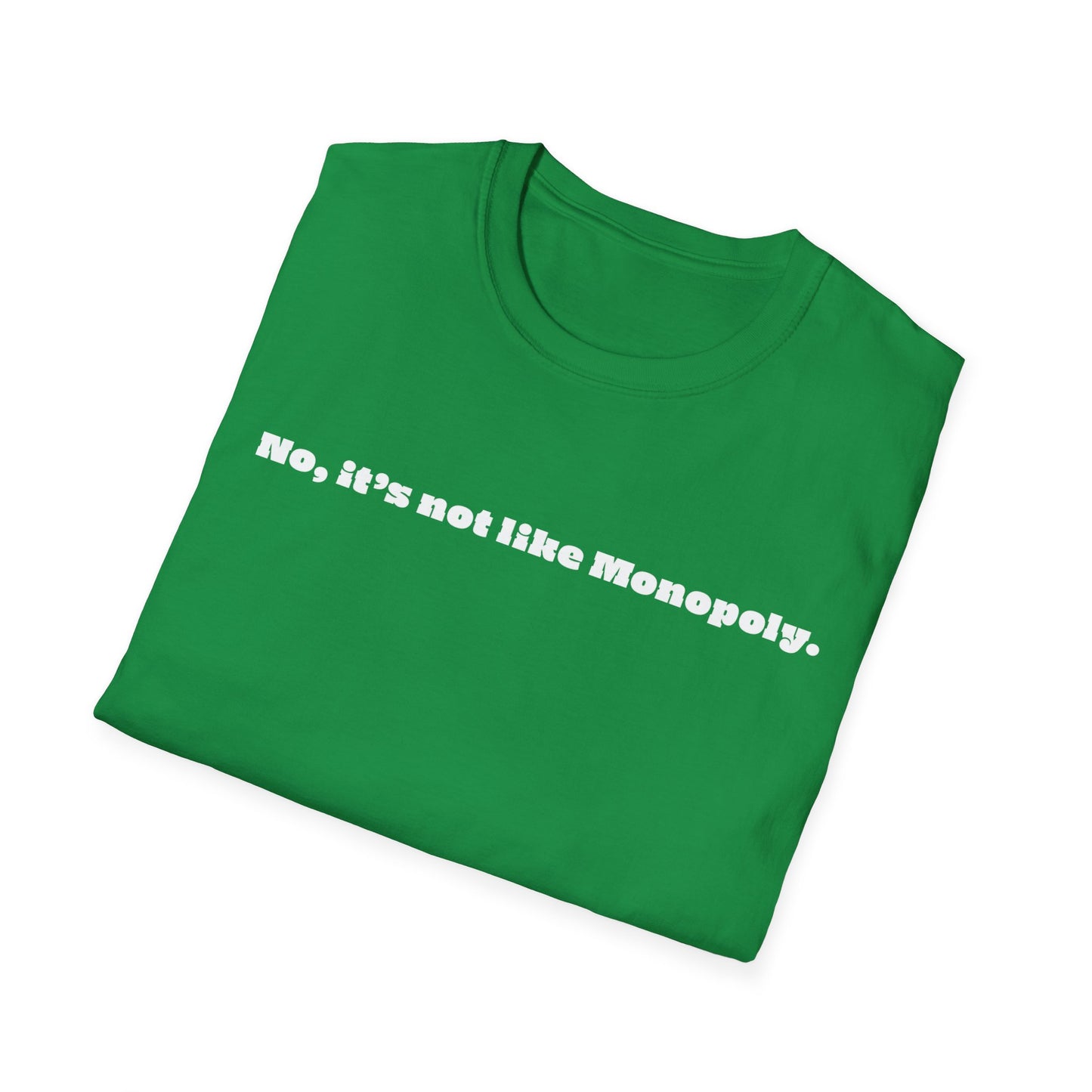 No It's Not Like Monopoly Tee