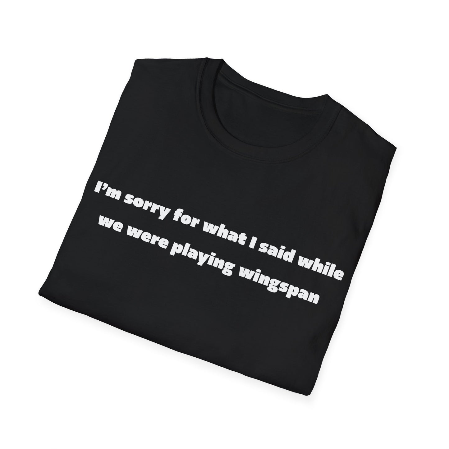 Sorry For What I Said Wingspan Tee