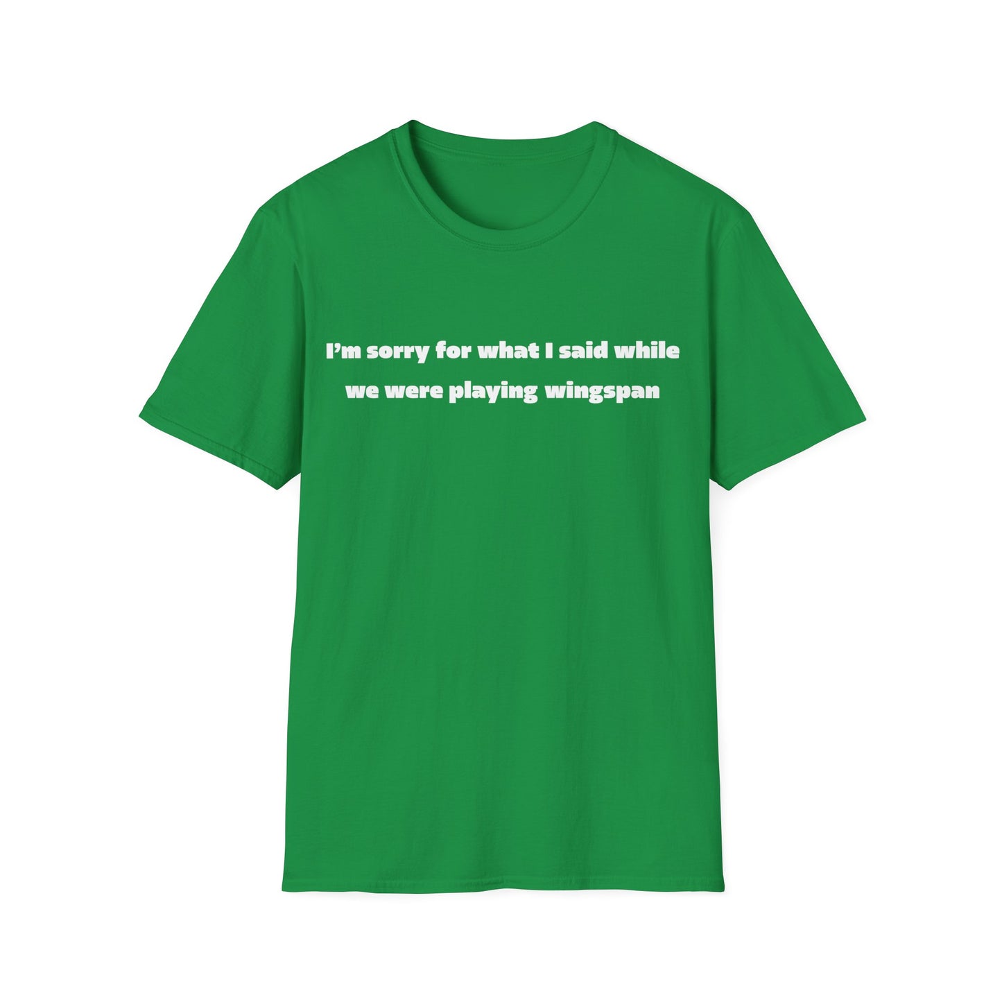 Sorry For What I Said Wingspan Tee