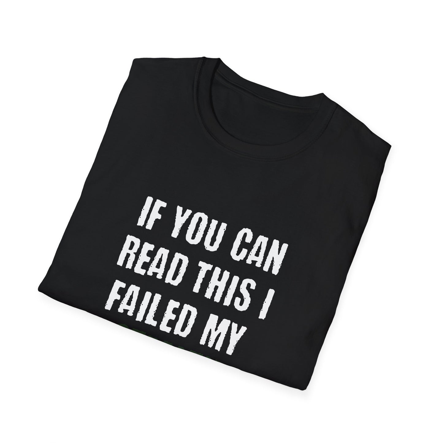 If You Can Read This I Failed My Stealth Check