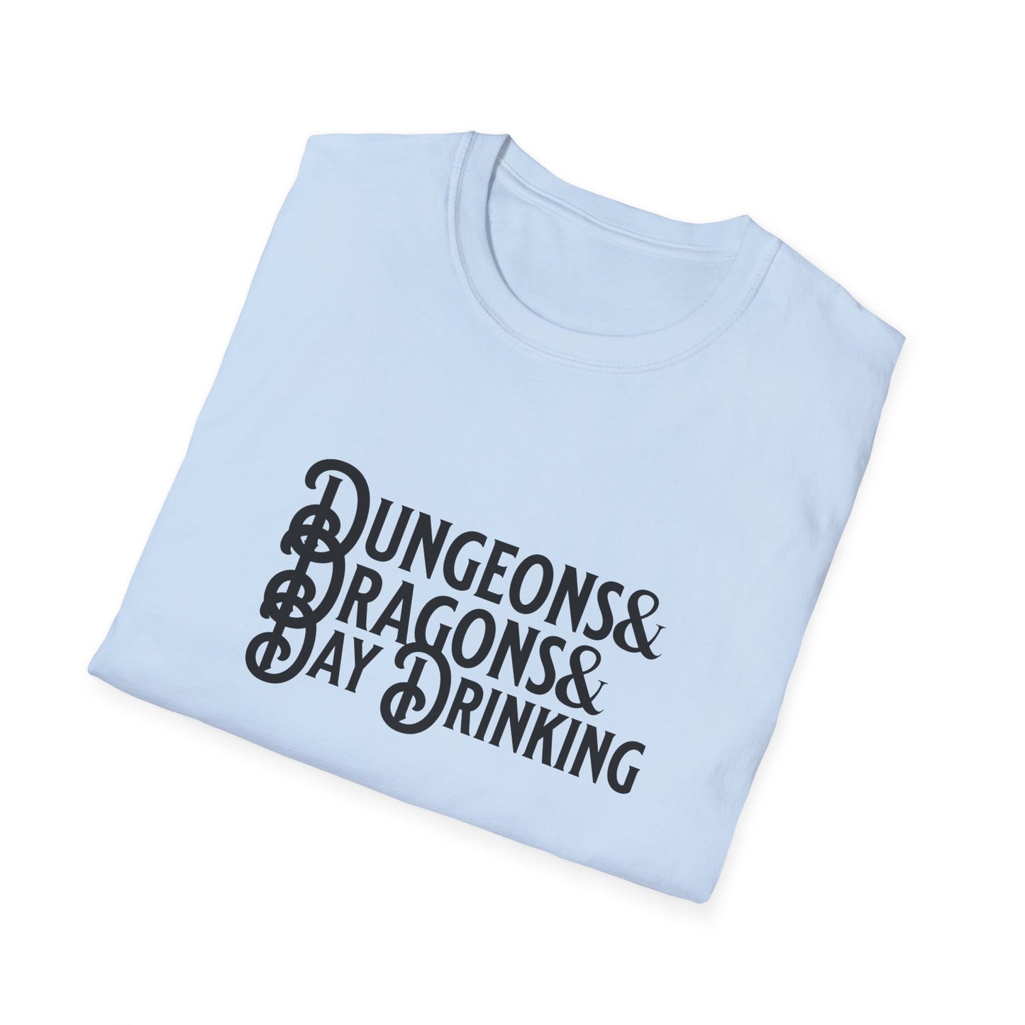 Dungeons Dragons Day-Drinking T-Shirt