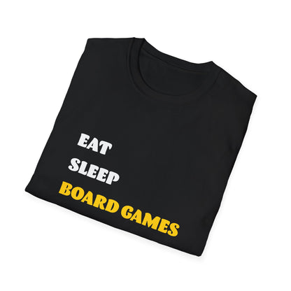 Eat Sleep Board Games Tee