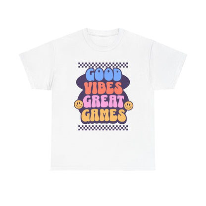 Good Vibes Great Games Tee