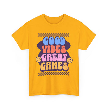 Good Vibes Great Games Tee