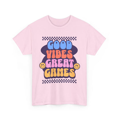 Good Vibes Great Games Tee