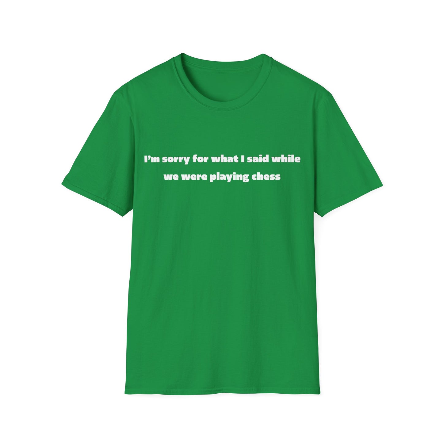 Sorry For What I Said Chess Tee