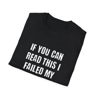 If You Can Read This I Failed My Stealth Check