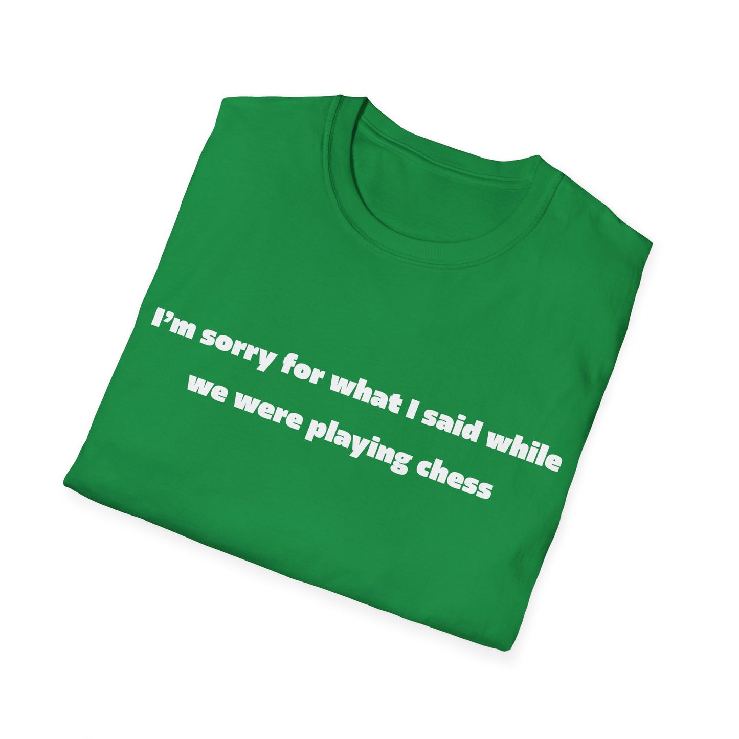 Sorry For What I Said Chess Tee