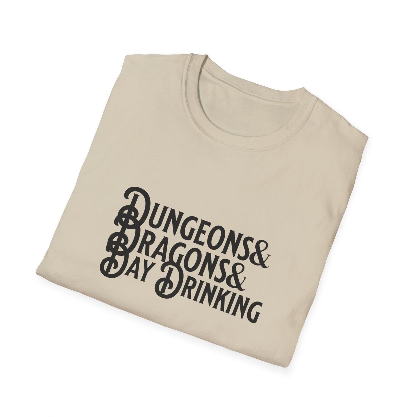 Dungeons Dragons Day-Drinking T-Shirt