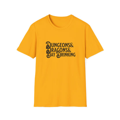 Dungeons Dragons Day-Drinking T-Shirt